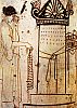 -450  Peintre des Inscriptions  Lecythe Attique a Fond Blanc  0.36 m  Athenes - musee Archeologique